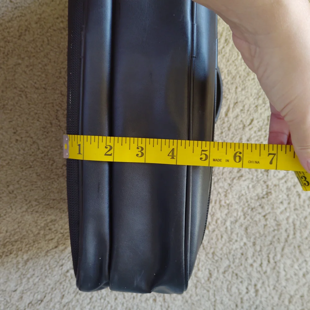 Kenneth Cole Black Laptop Bag
